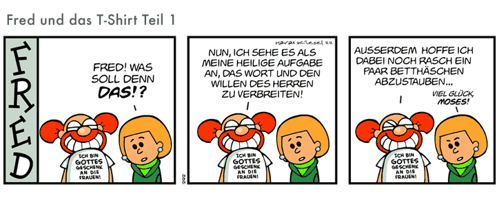 Fred und das T-Shirt 1